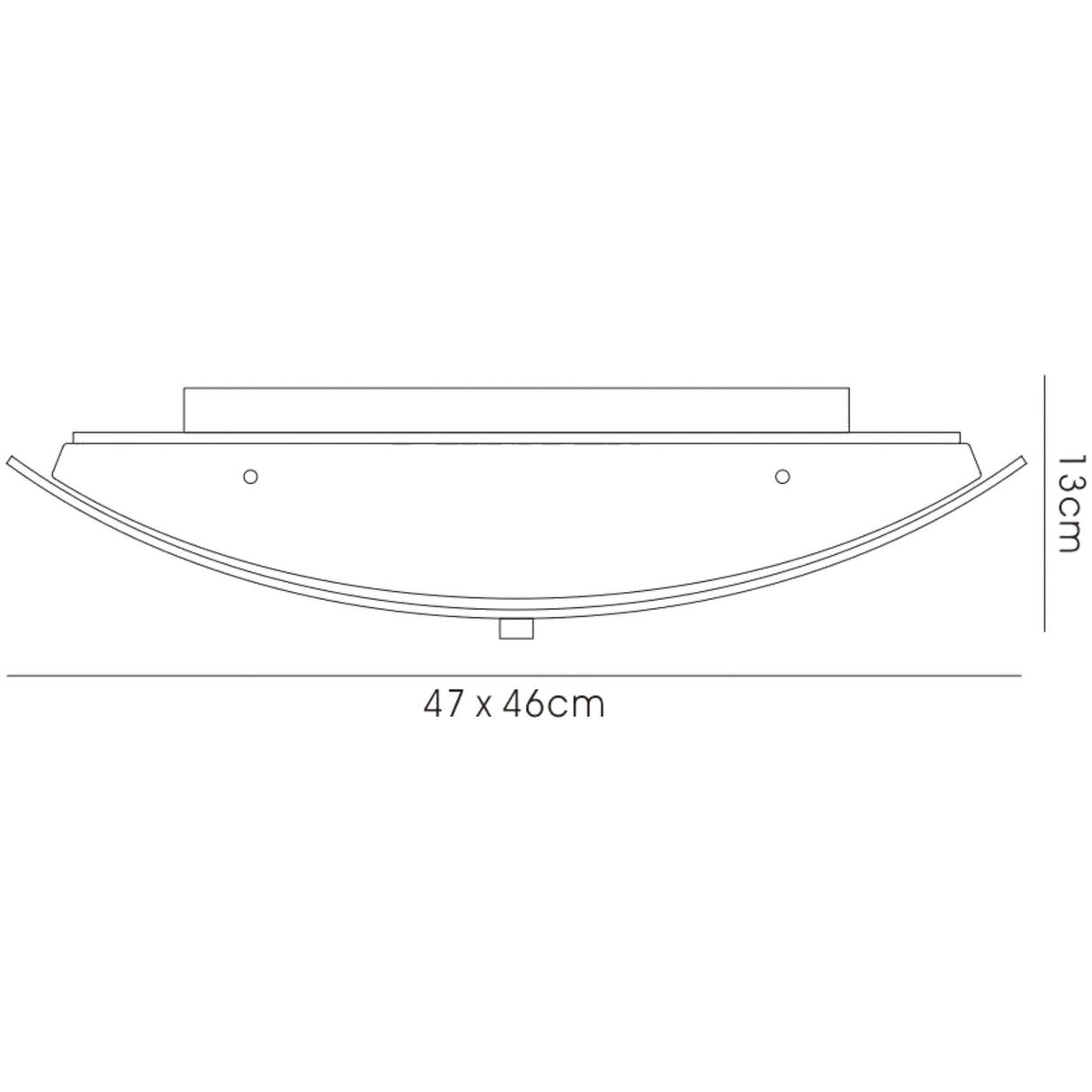 Vito 3 Light Mirror Flush Ceiling Light – Polished Chrome