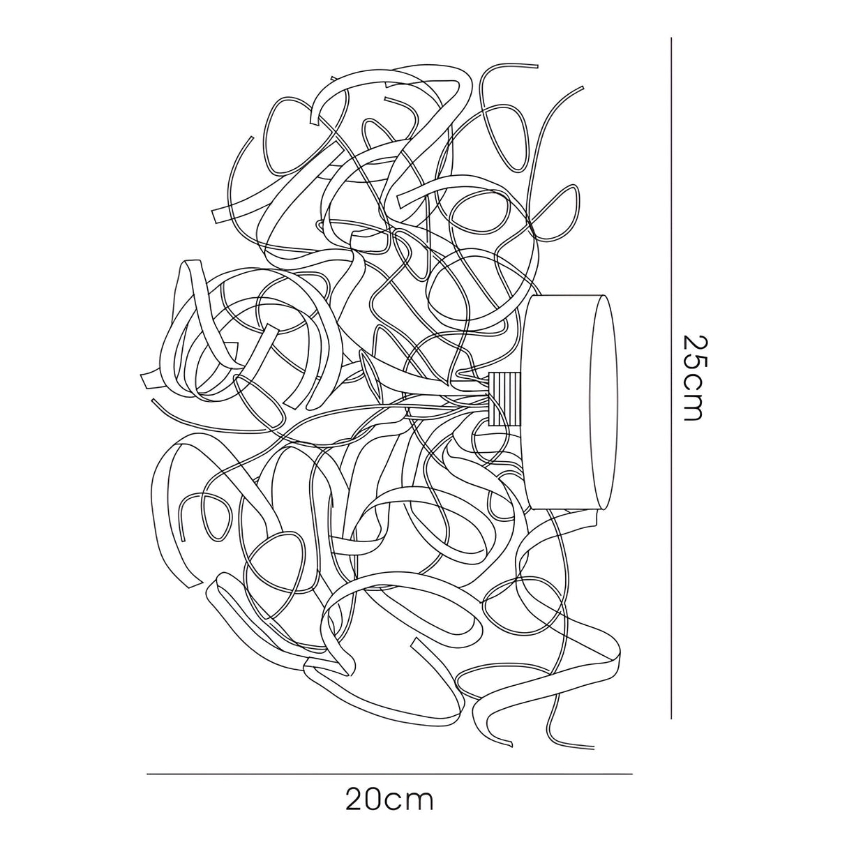 Zen Round 3 Light Wall/Flush Ceiling Light - Chrome