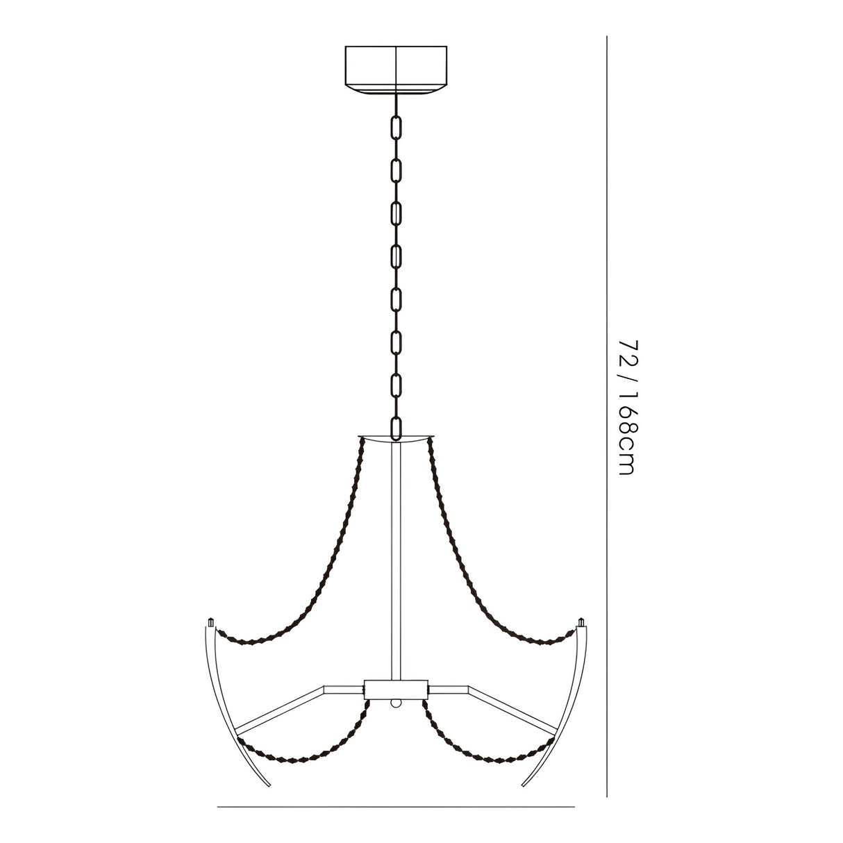 Zest 63cm Round 18 Light Crystal Chandelier - Polished Chrome