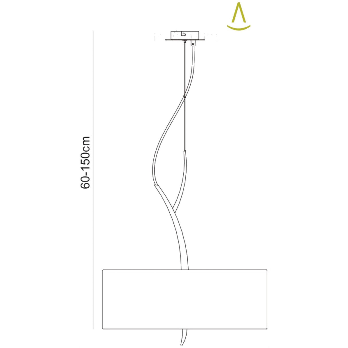 Eve 3 Light Pendant Light – Anthracite With White Shade