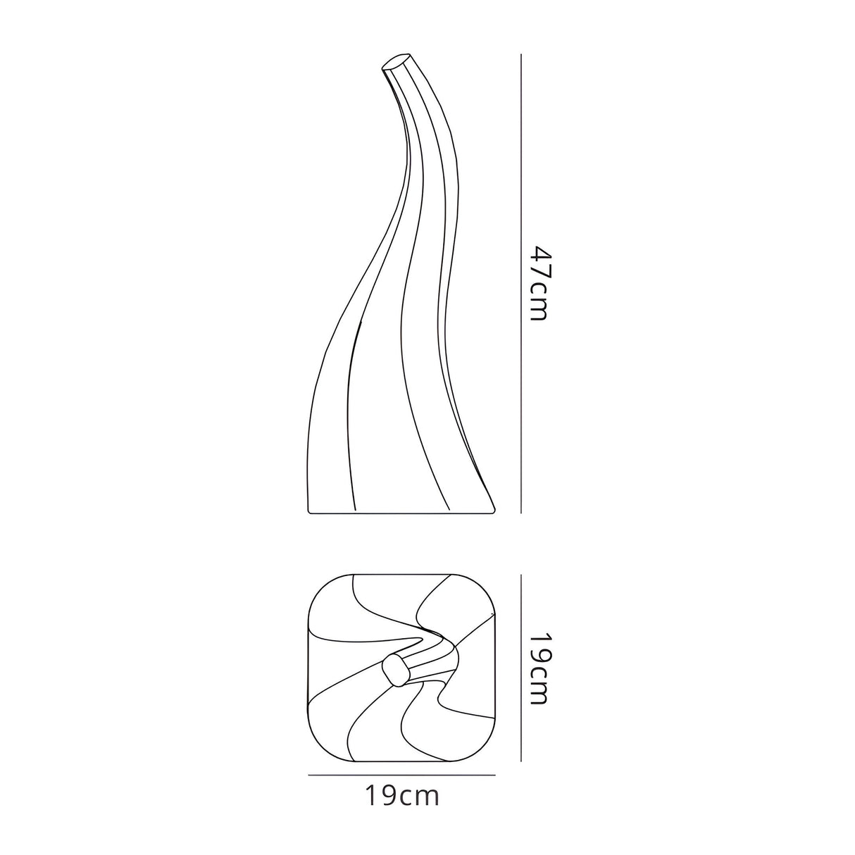 Flame 1 Light Small Outdoor Table Lamp - Opal White