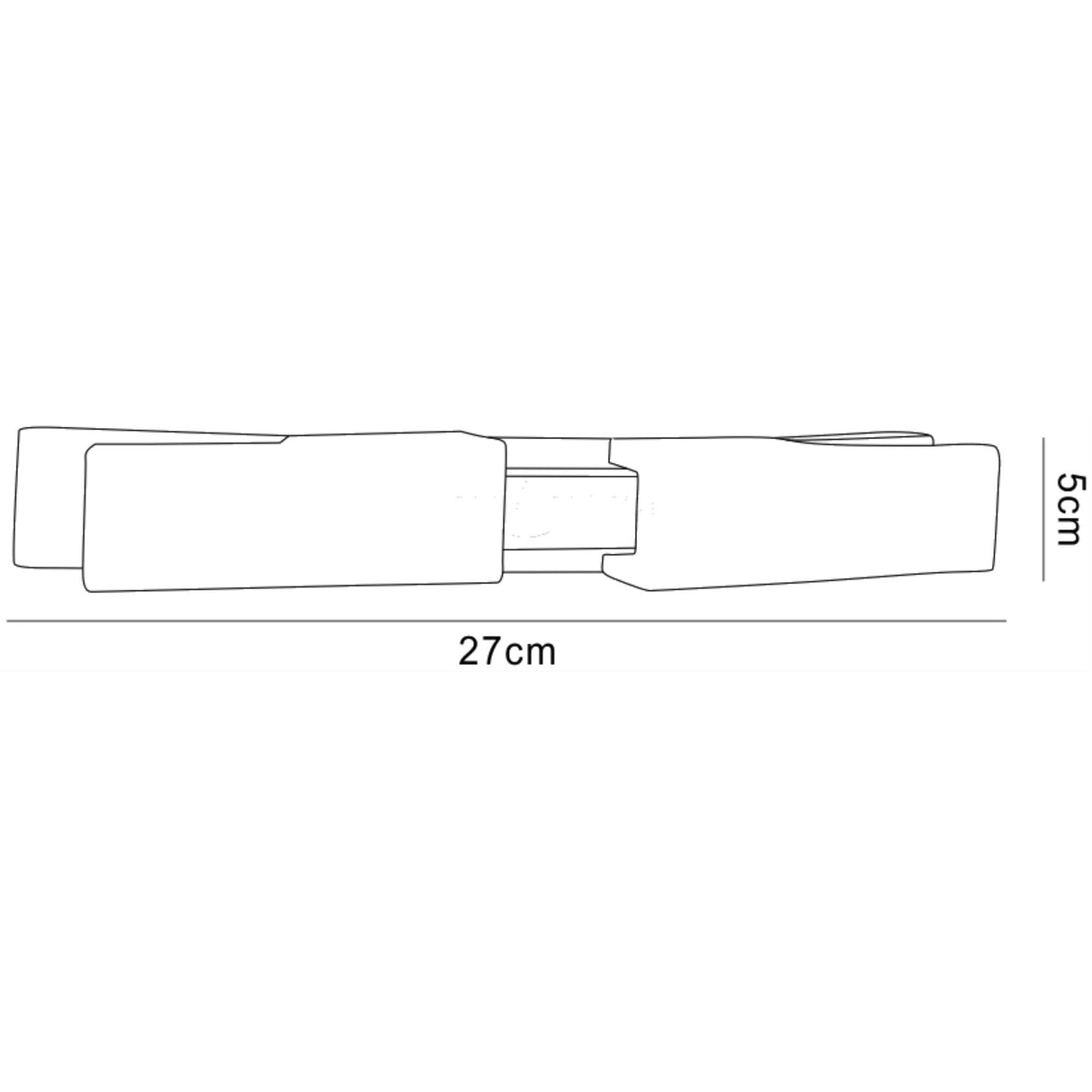 Arco 2 Light Wall Light - Satin Nickel