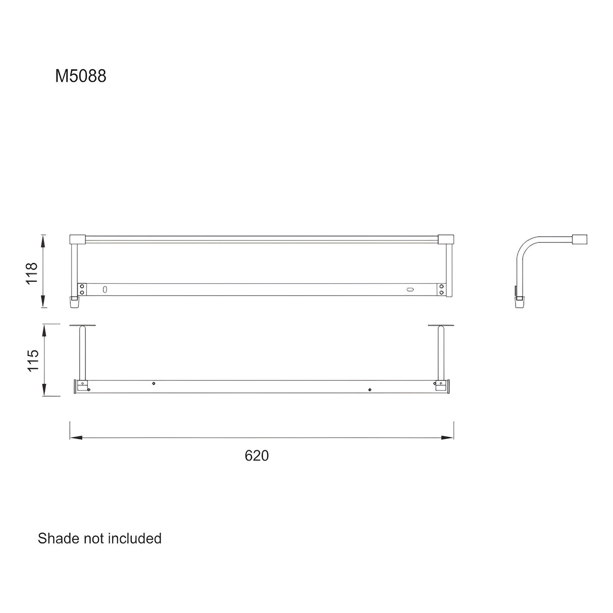 Sisley Outdoor LED Wall Light 10W 4000K - Chrome