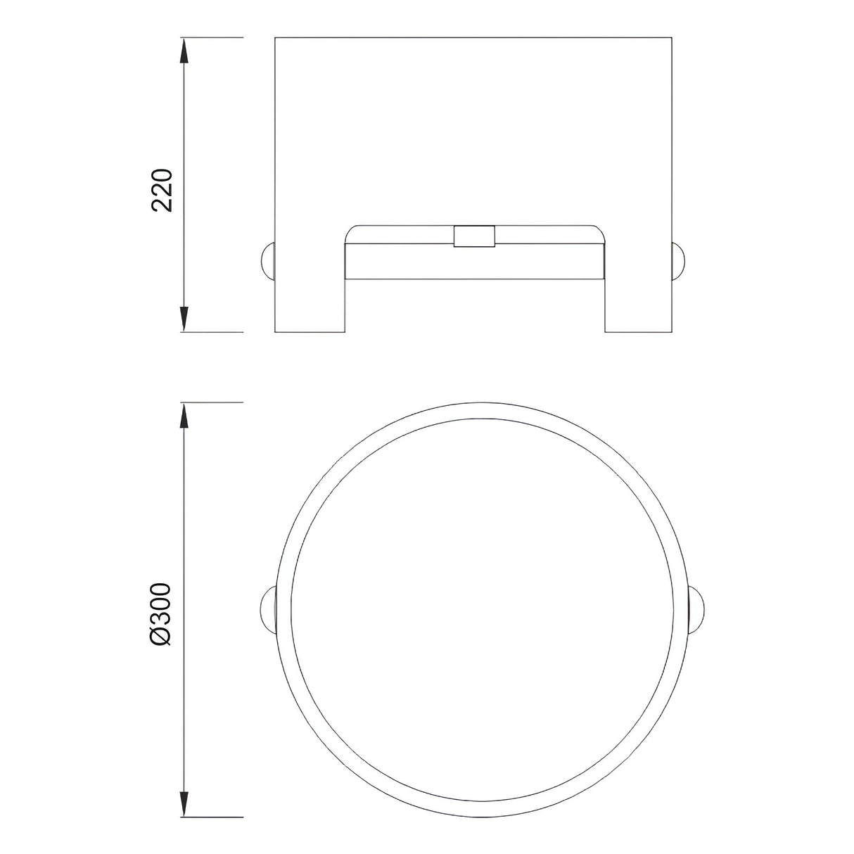 Cube Wide 1 Light Table Lamp - White