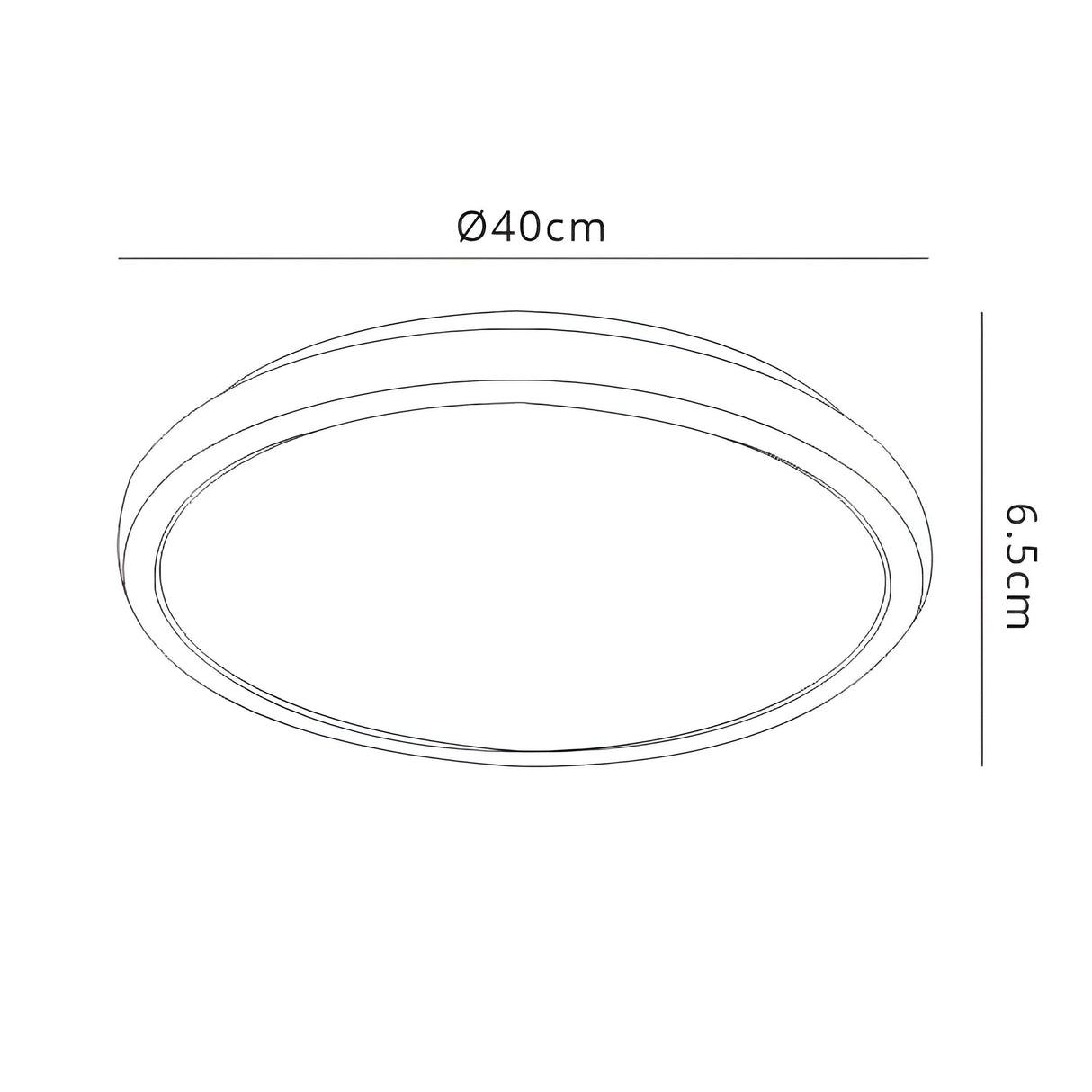 Naxos CCT Dimmable LED Flush Ceiling Light With Remote Control - White