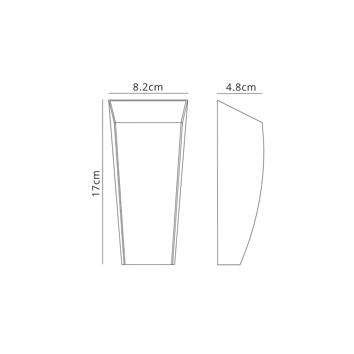 Jackson Outdoor LED Wall Light 6W 3000K - Sand White