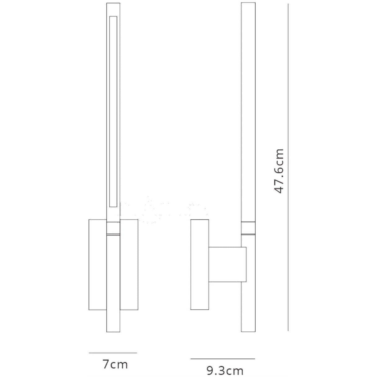 Torch LED Wall Light 6W 3000K - Sand White