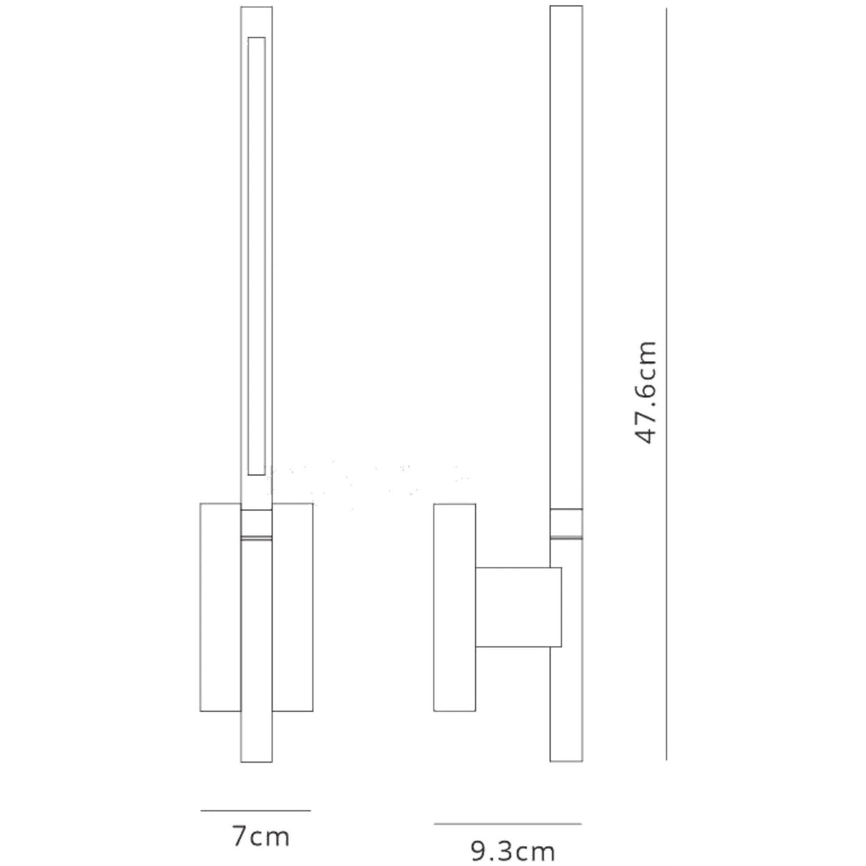 Torch LED Wall Light 6W 3000K - Sand Black