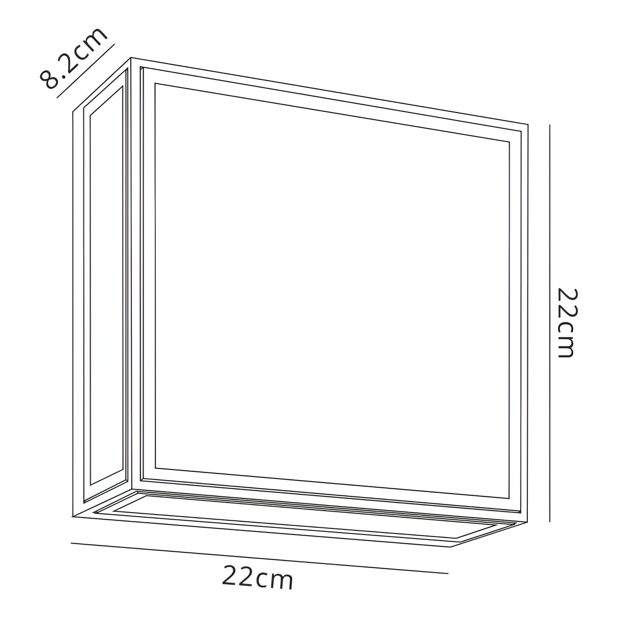 Bachelor Outdoor LED Wall Light 14W 3000K - Anthracite