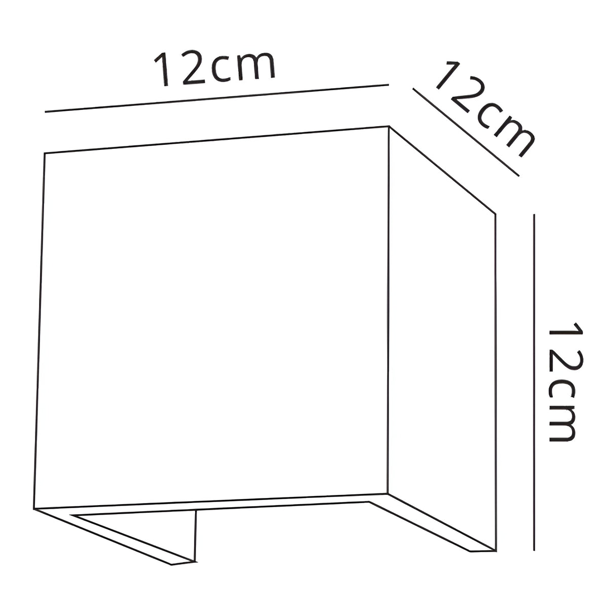 Taos LED Bathroom Wall Light 12W 3000K - Dark Grey