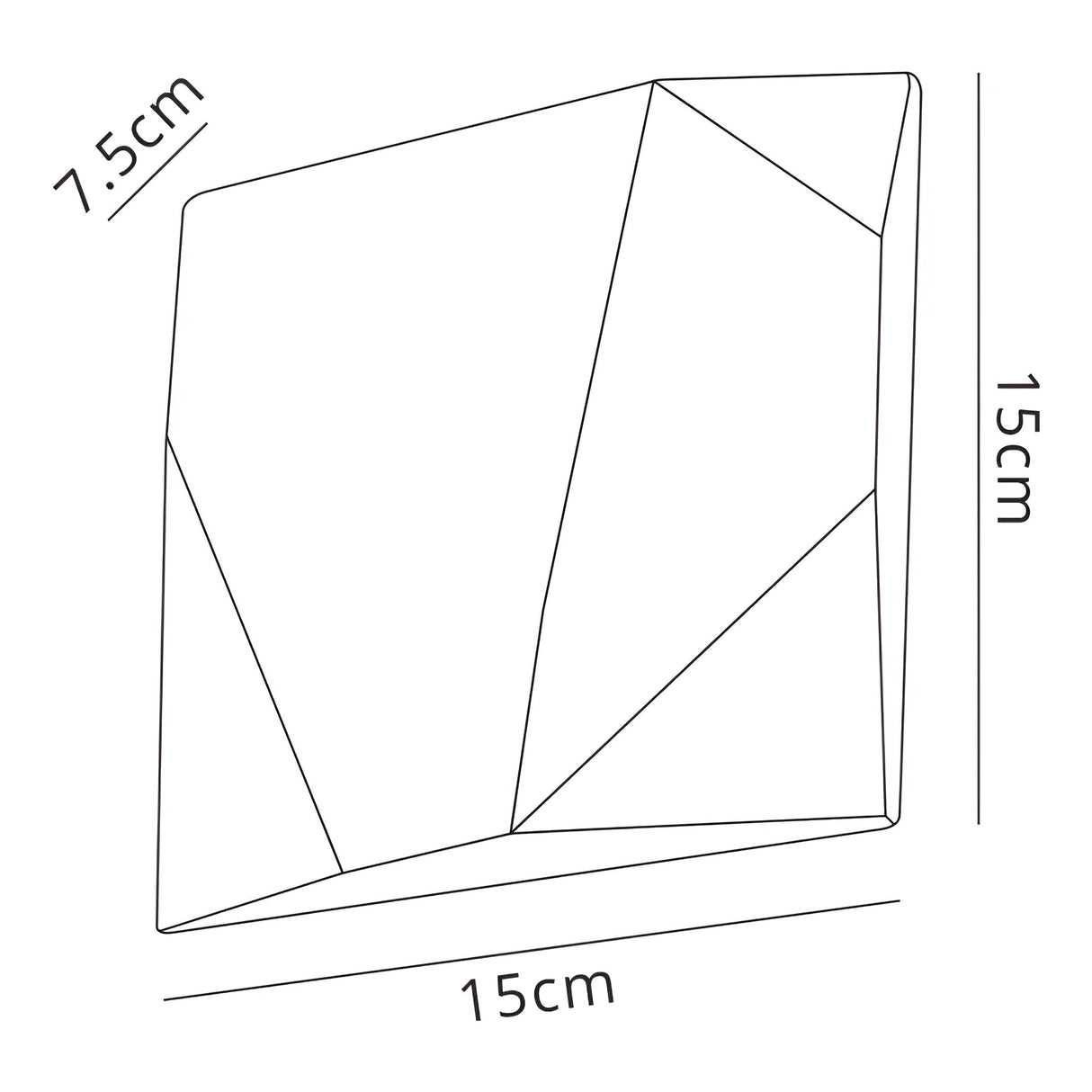 Cook LED Wall Light 10W 3000K - White