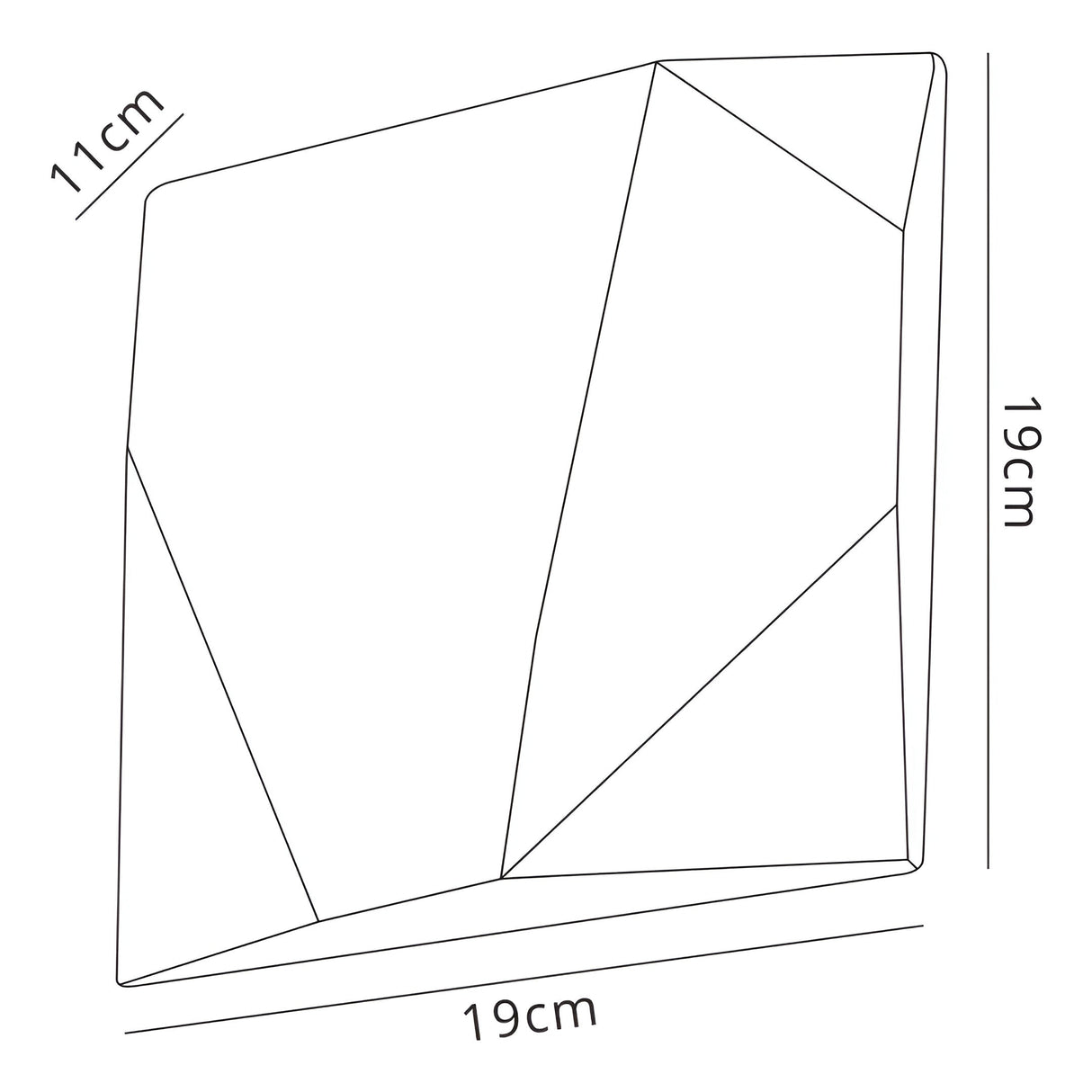 Cook LED Wall Light 12.5W 3000K - White