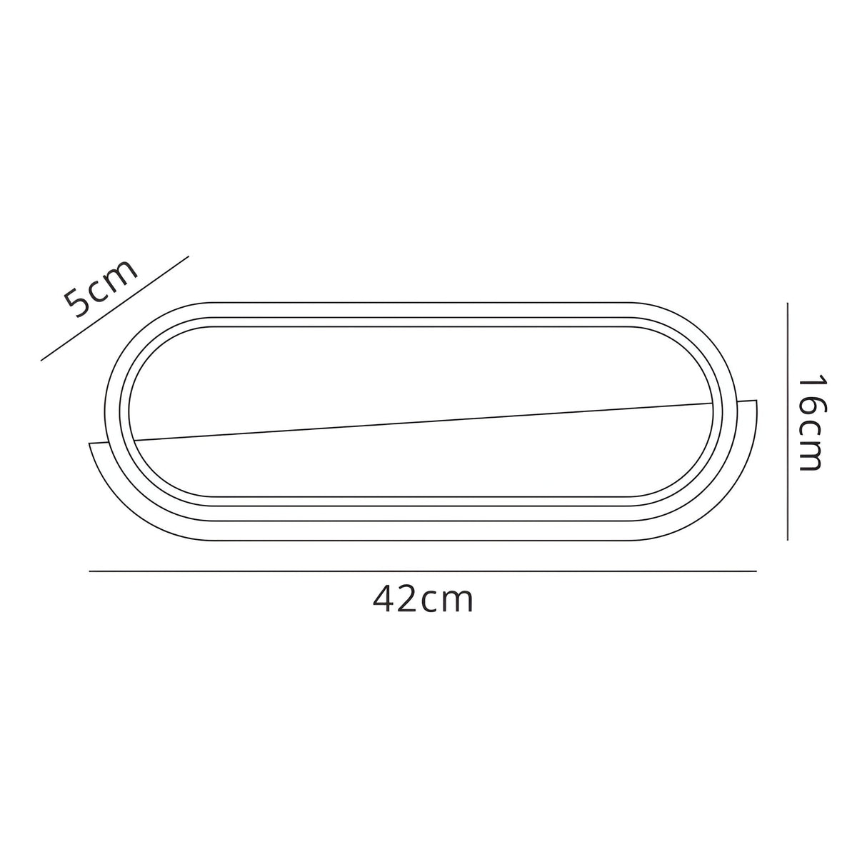 Box LED Wall Light 20W 3000K - White