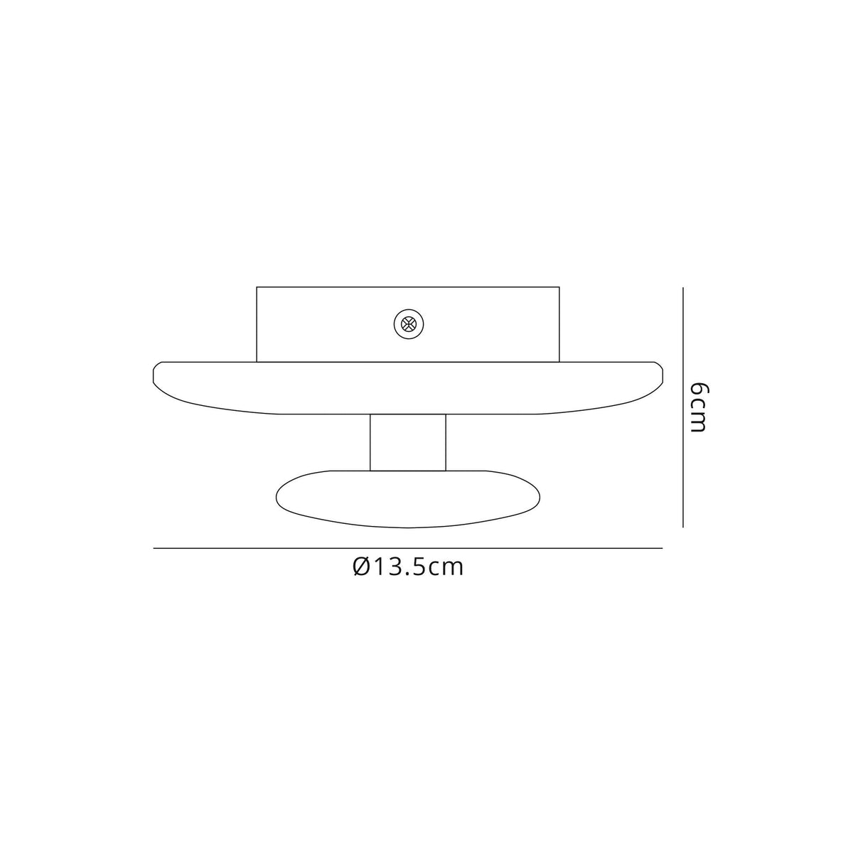 Polar Coat Rack LED Wall Light 6W 3000K - White