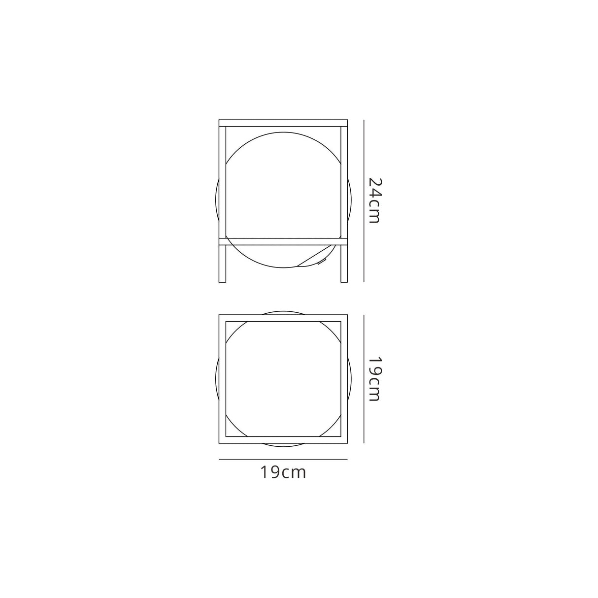 Desigual Medium 1 Light Table Lamp - Matt Black