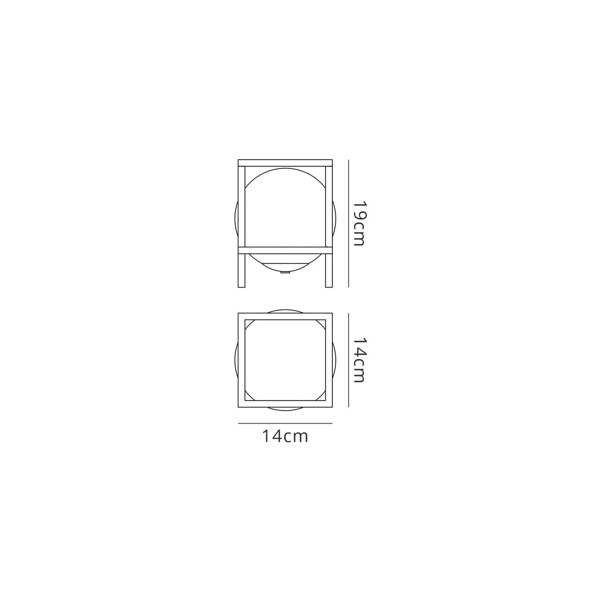 Desigual Small 1 Light Table Lamp - Matt Black