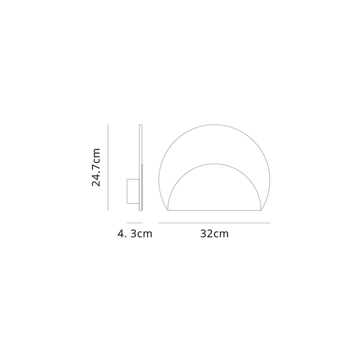 Marmol LED Wall Light 12W 3000K - White Marble/White