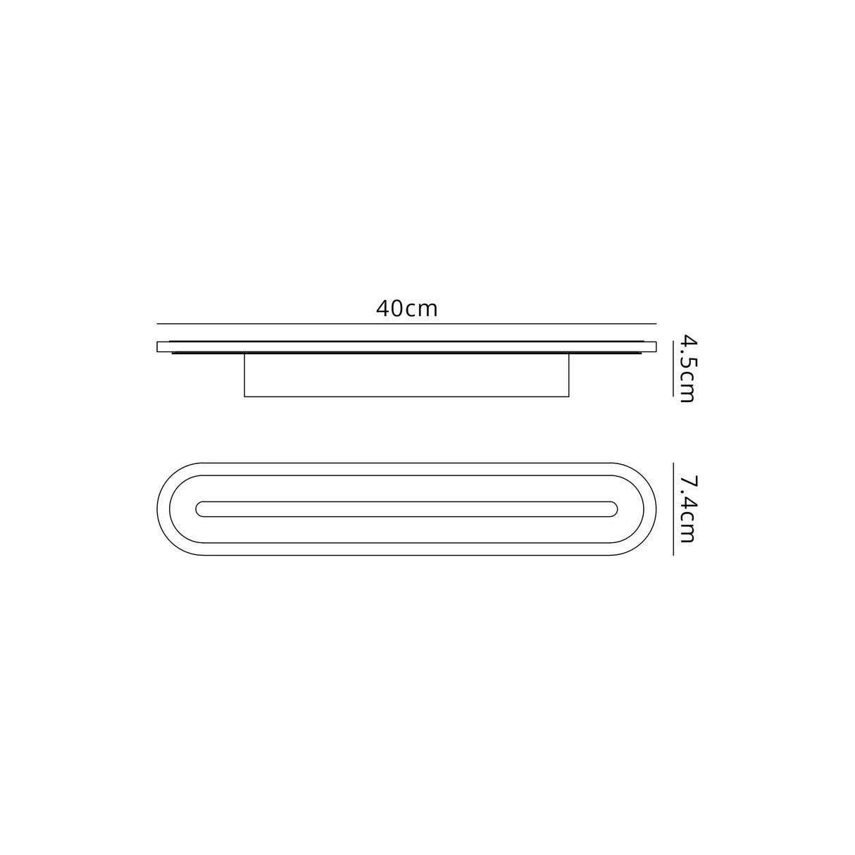 Tulum LED Wall Light 12W 4000K - White