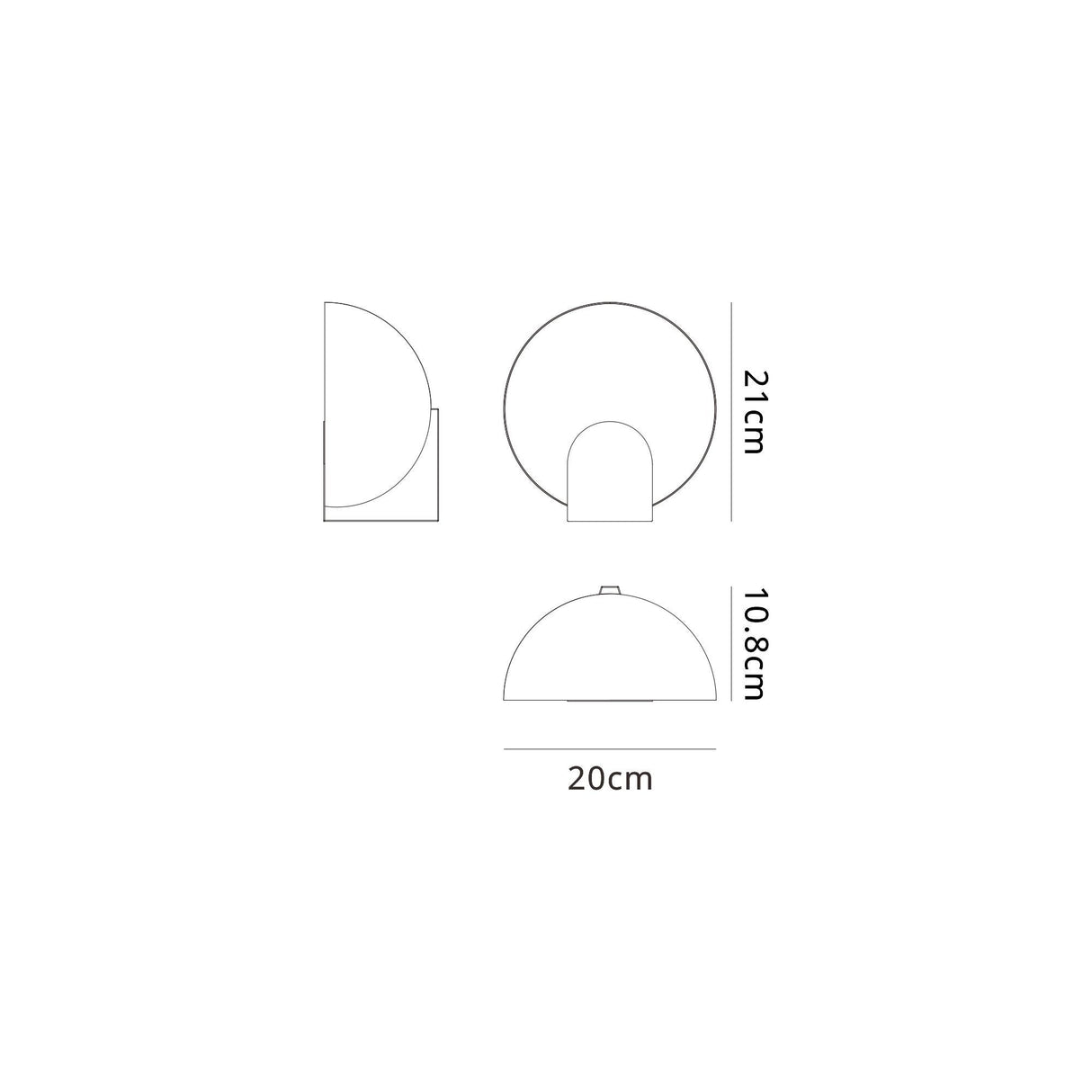 Oculo LED Wall Light 5W 3000K - Black