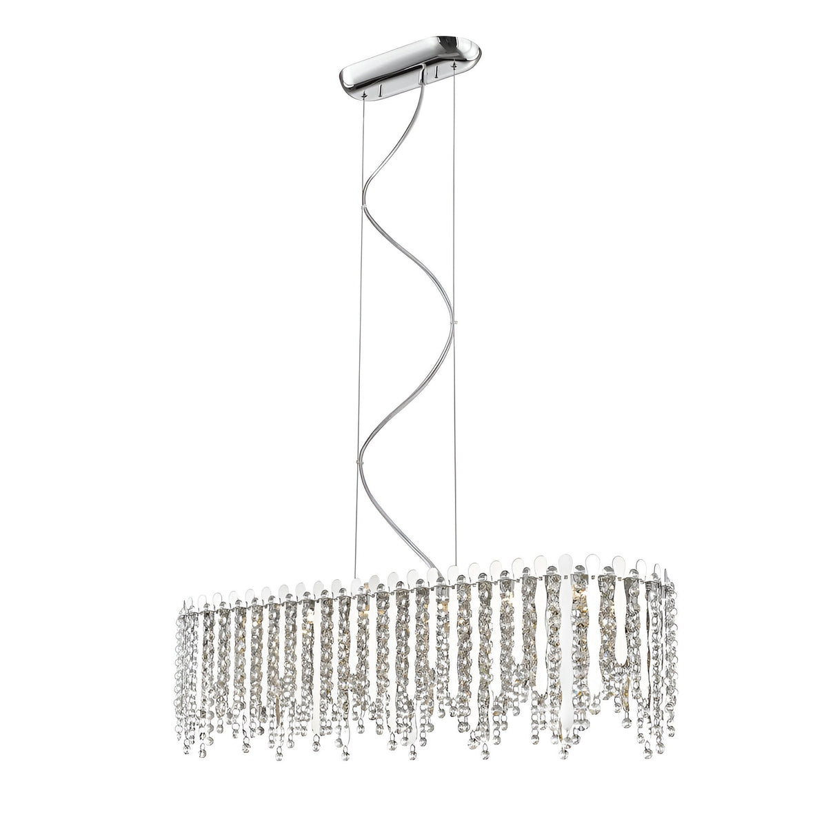 Oceans LED Crystal Suspension Light 5W - Chrome