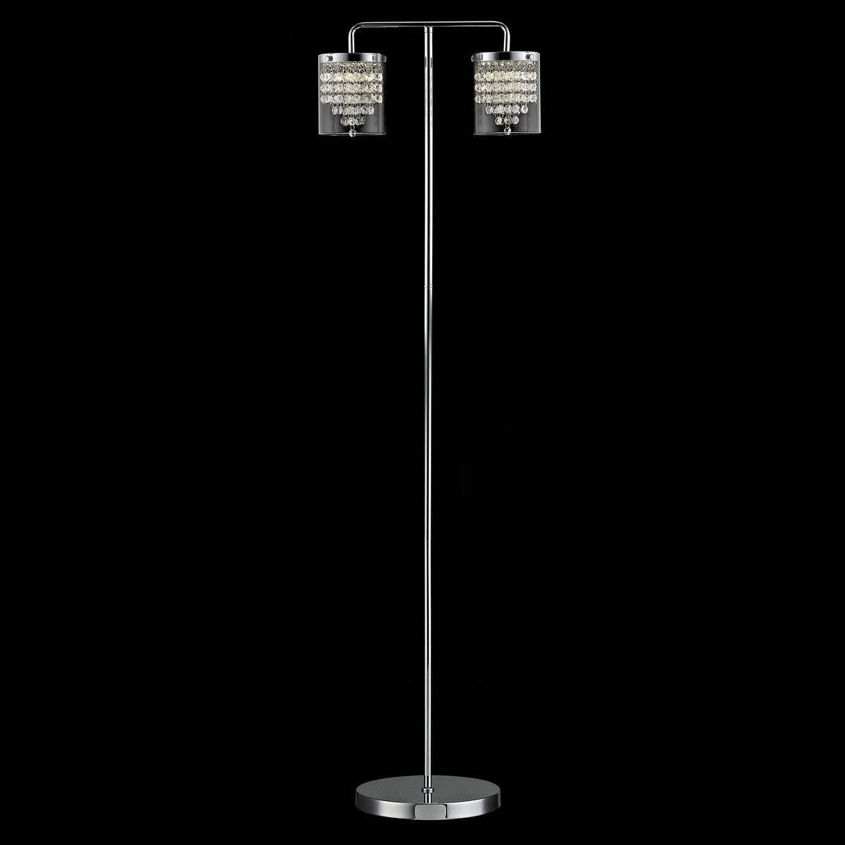 Floren LED Floor Lamp 6W - Chrome