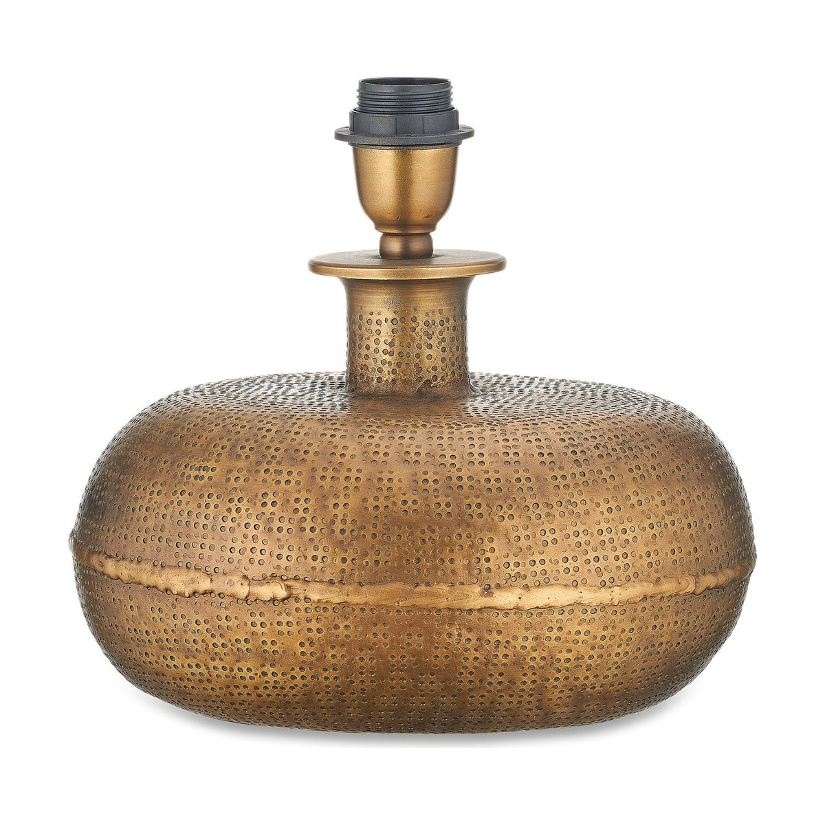 Lumbu Small Lamp Base - Antique Brass