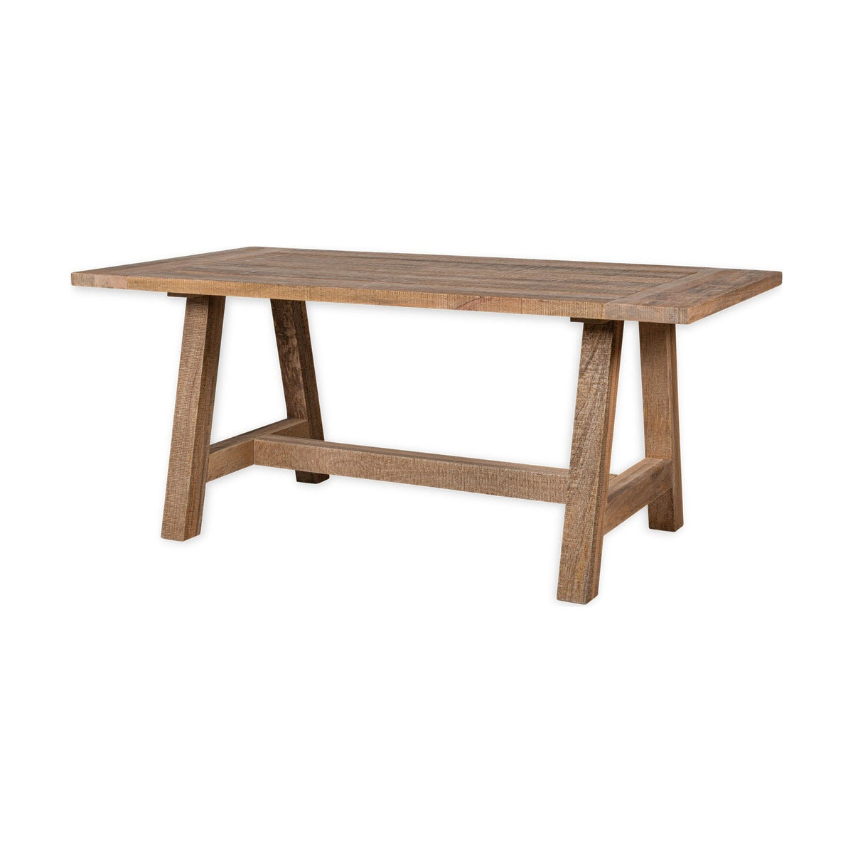 Indali Large Mango Wood Dining Table - Natural