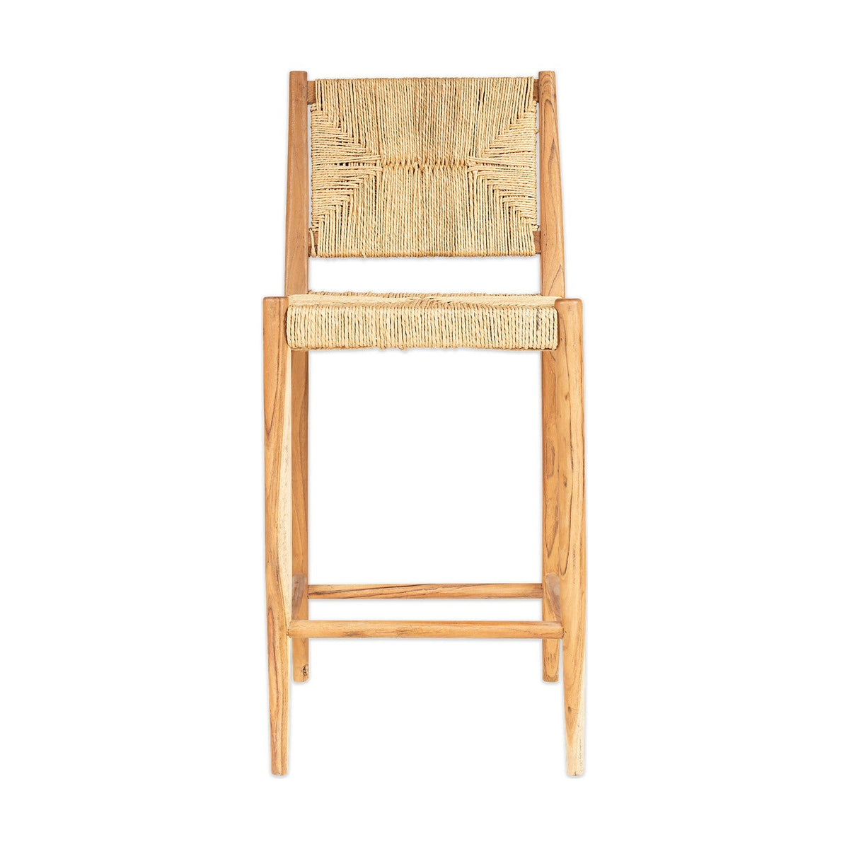 Lohanda Acacia & Munja Grass Counter Stool - Natural