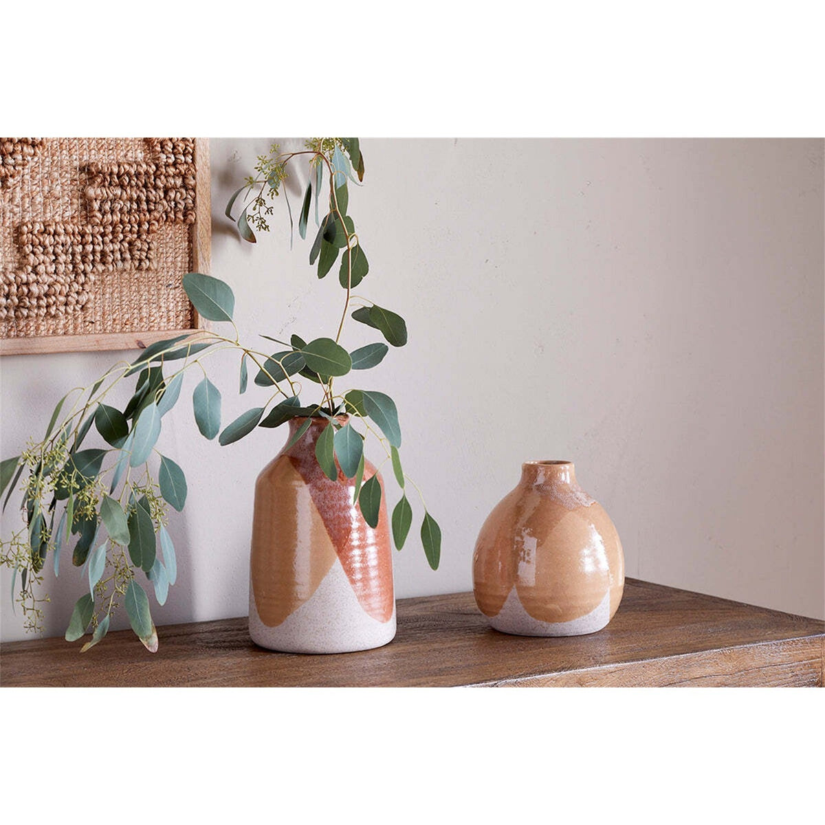 Lucia Large Ceramic Vase - Terracotta Mix