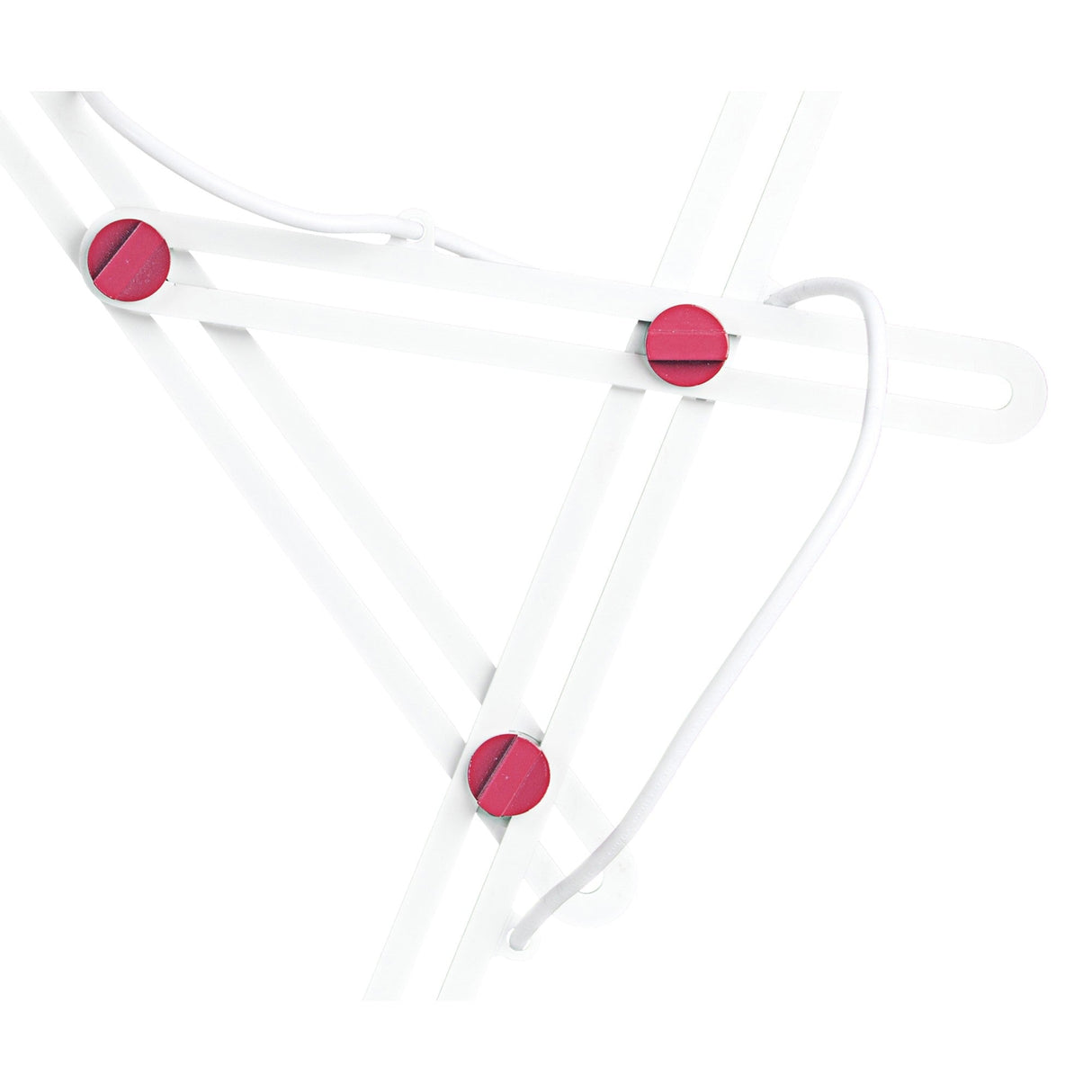 Looker 1 Light Table Lamp - Matt White/Purple