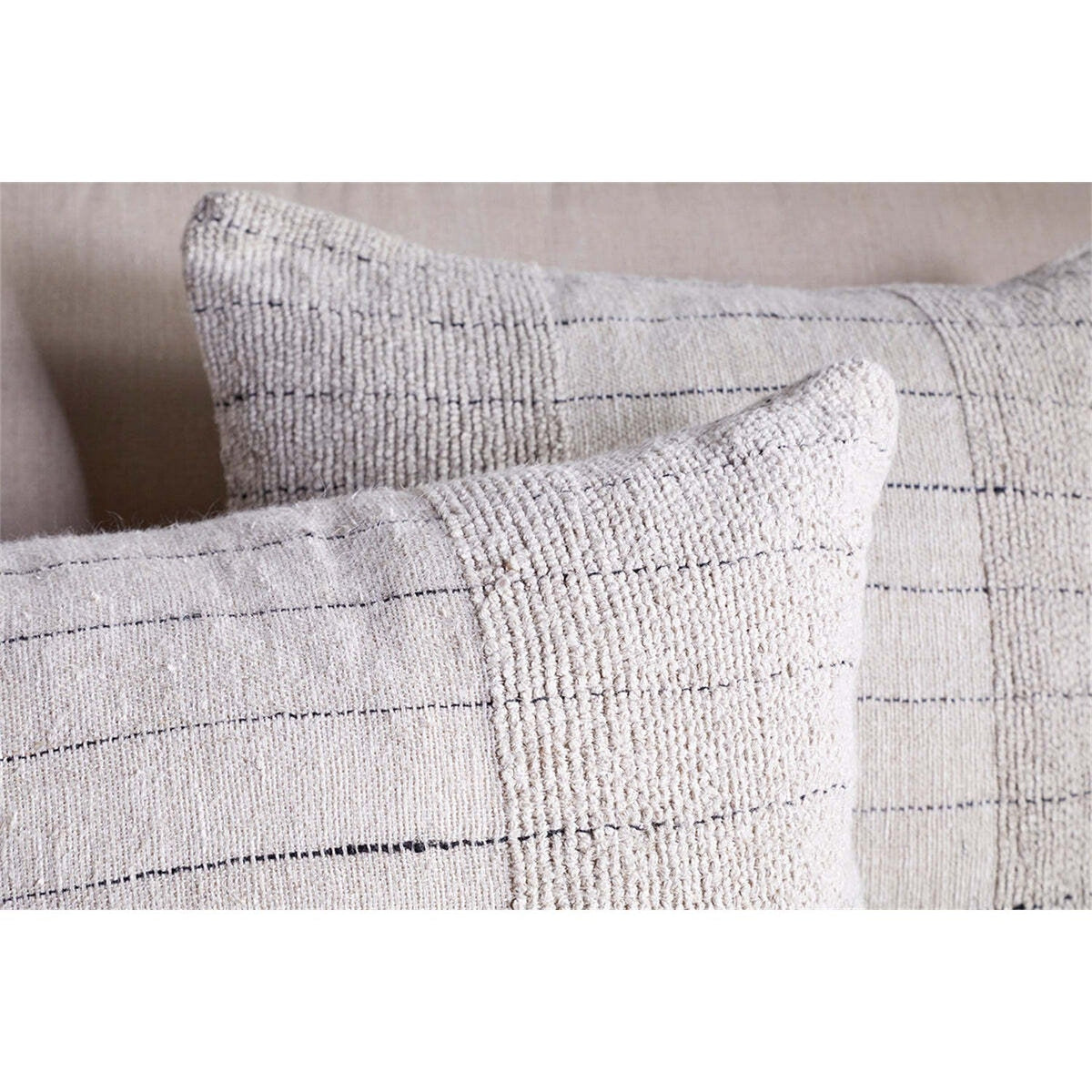 Mayla 60 x 40cm Linen Cushion Cover - Natural