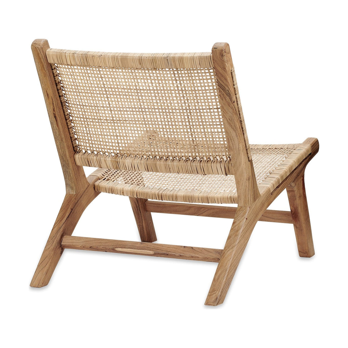Madrisana Acacia & Rattan Occasional Chair - Natural