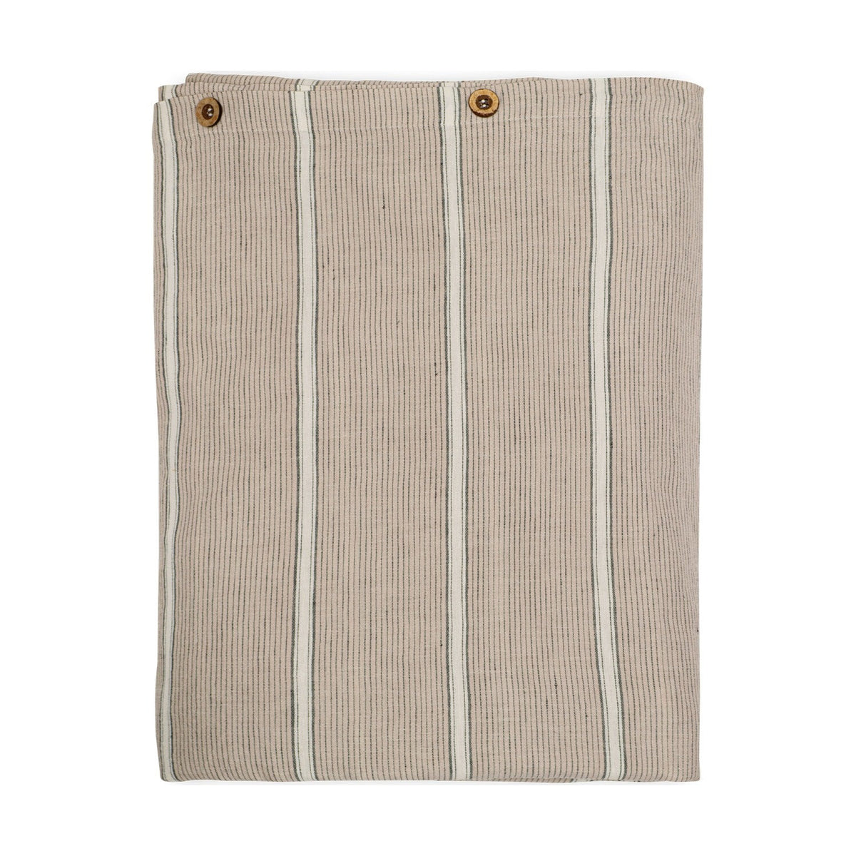 Mora King Hemp & Cotton Duvet Cover - Stone Grey
