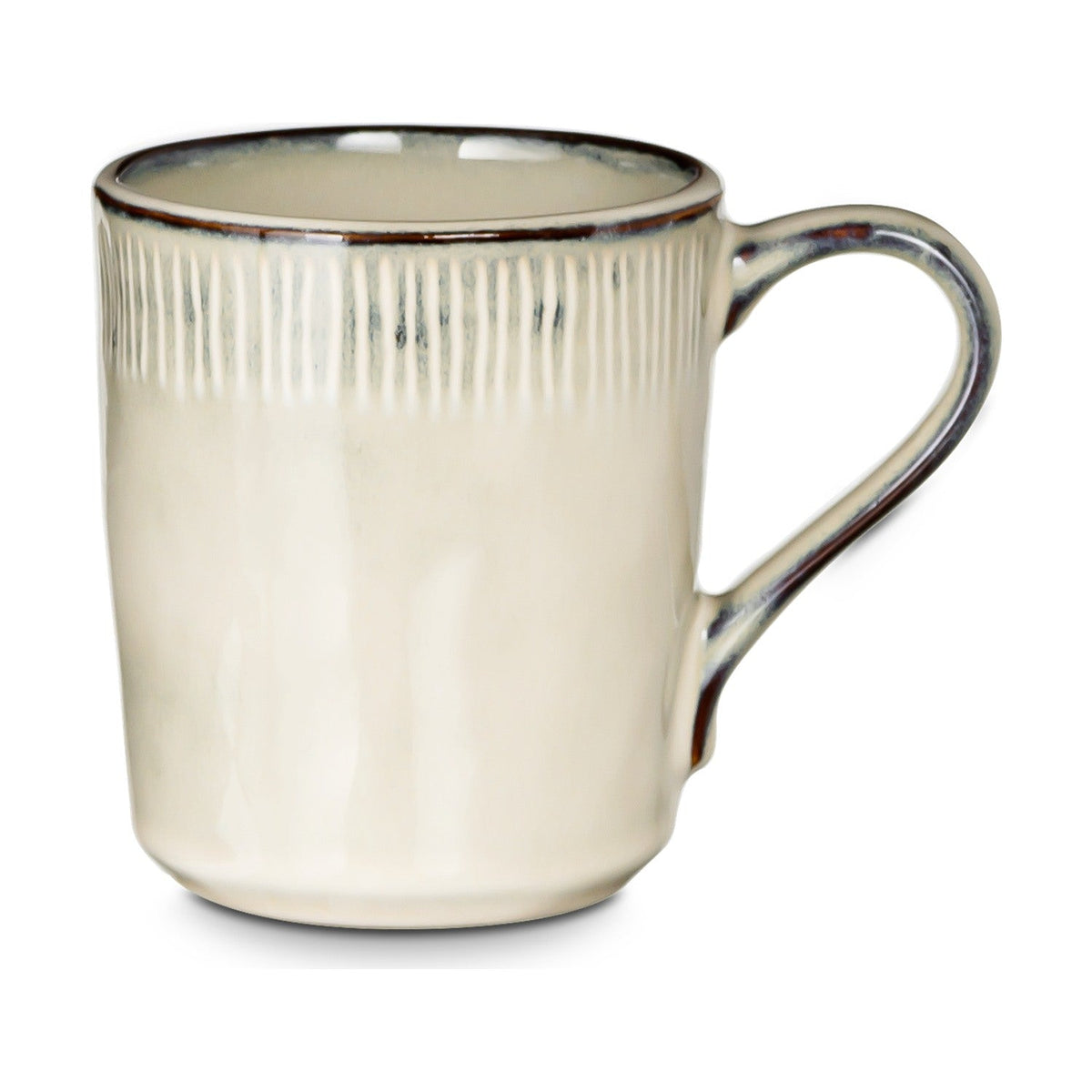 Malia Reactive Glaze Mug - Cream - Set of 2