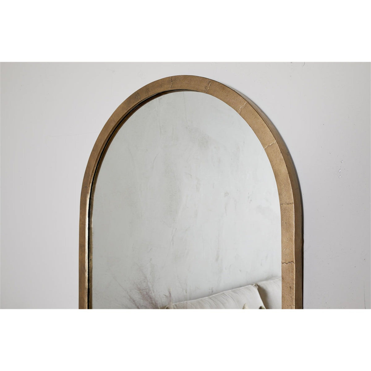 Murwara Full Length Mirror - Antique Brass