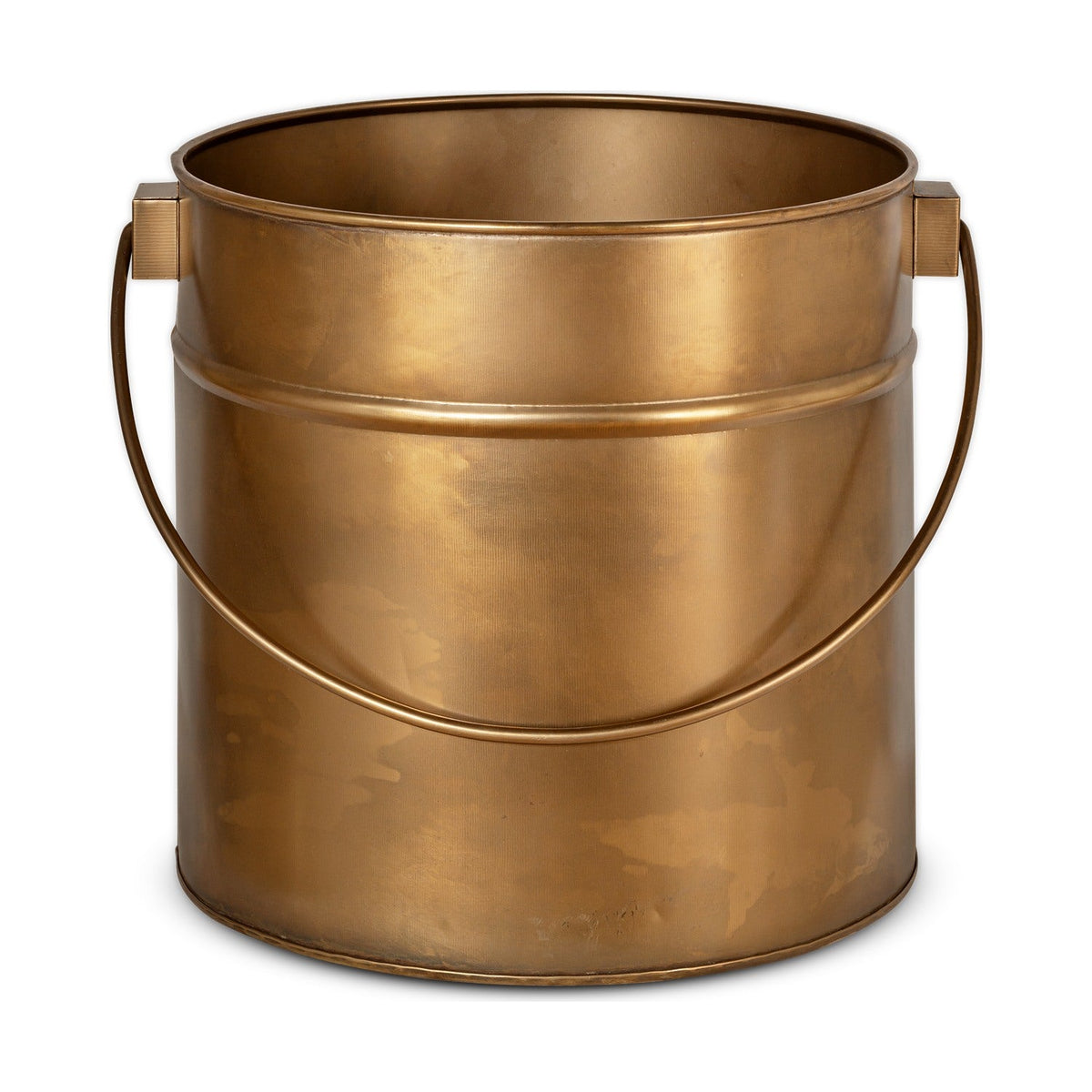 Mosat Iron Fireside Bucket - Antique Brass