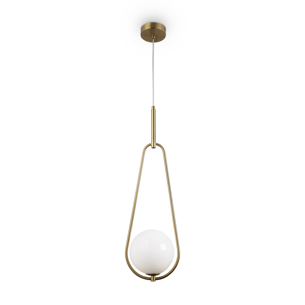 Bumble Pendant Light in Brass, featuring a striking pendant design with warm brass finish.