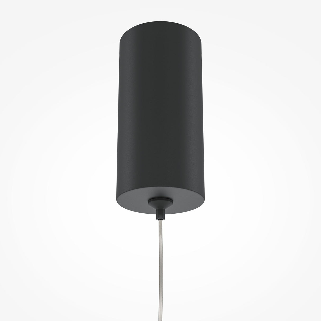 Mounting components for Pro Shade LED thin pendant light, showing secure installation and design.