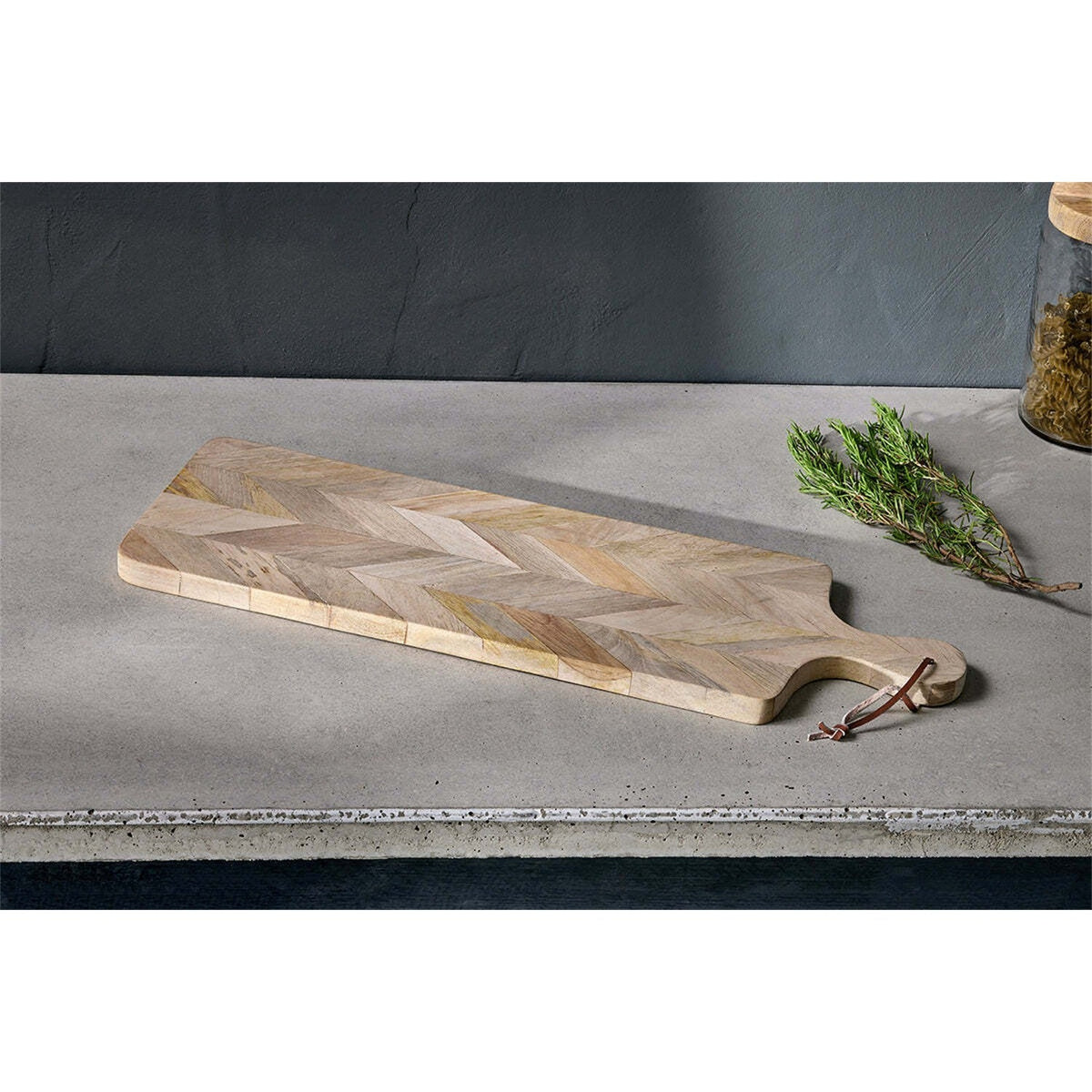 Nalbari Large Mango Wood Chopping Board - Natural