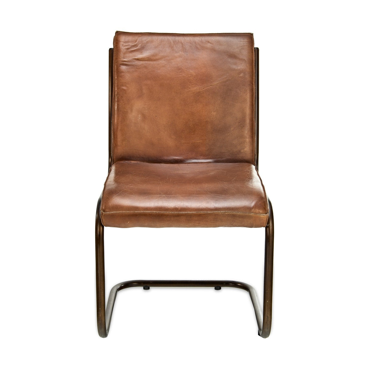Narwana Leather Desk Chair - Aged Tan