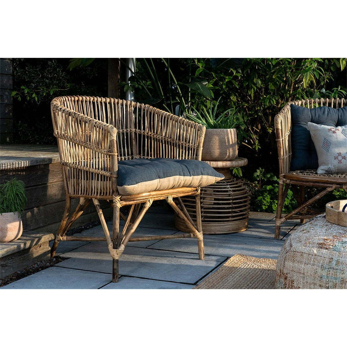 Nesari Rattan Armchair - Natural