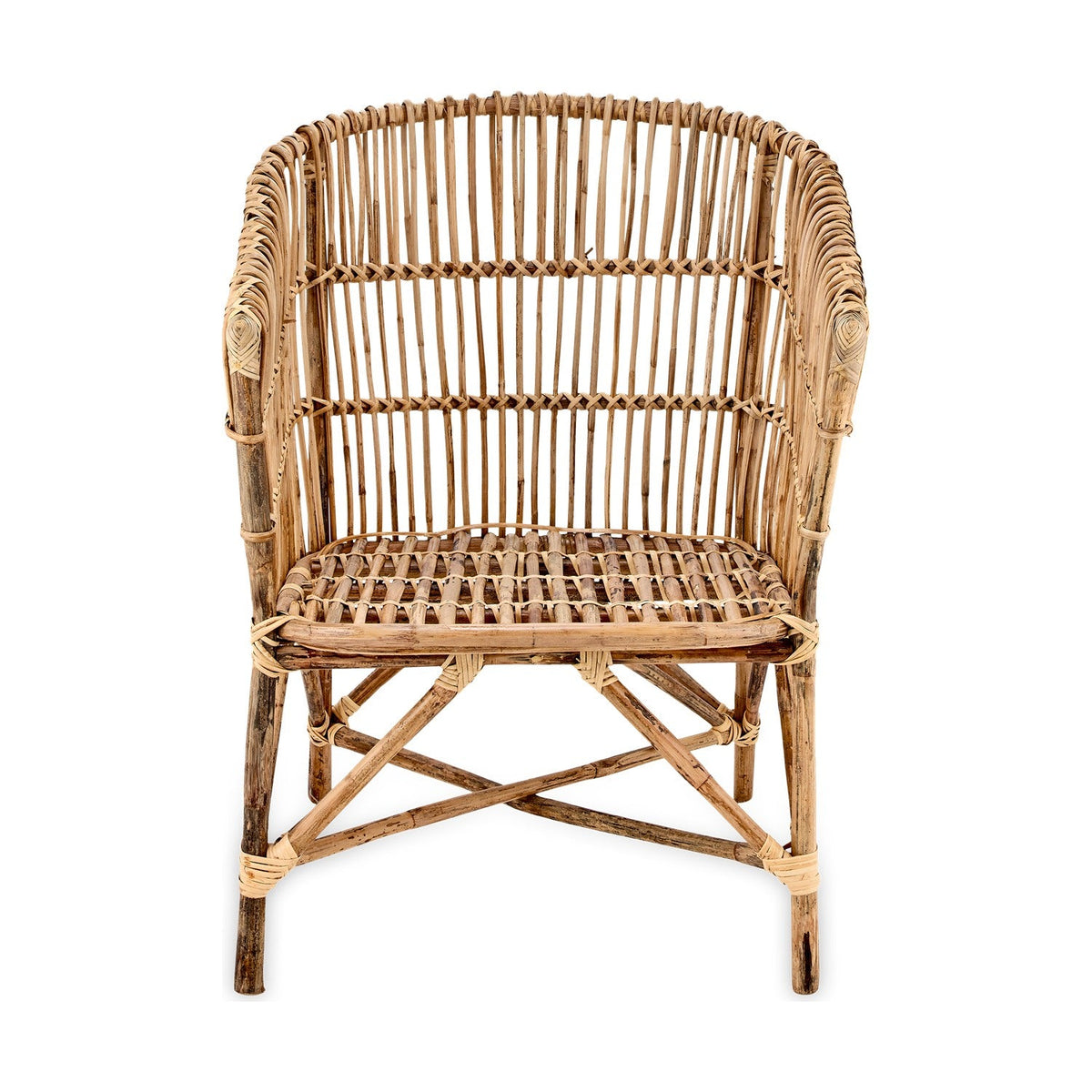 Nesari Rattan Armchair - Natural