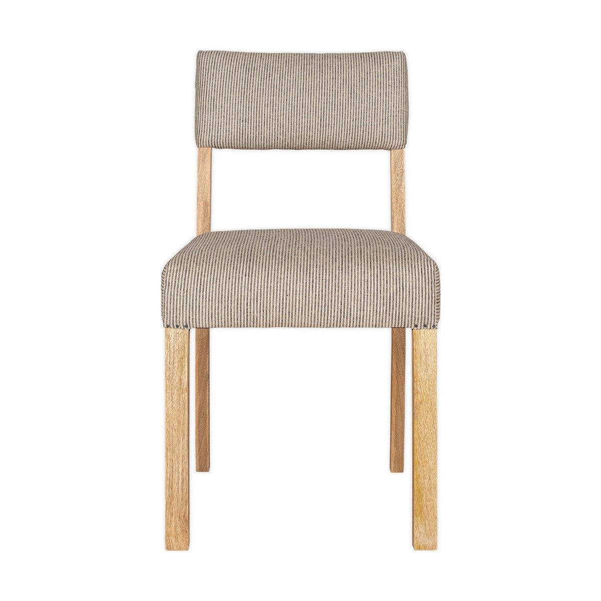 Nadeeka Linen Upholstered Dining Chair - Soft Grey