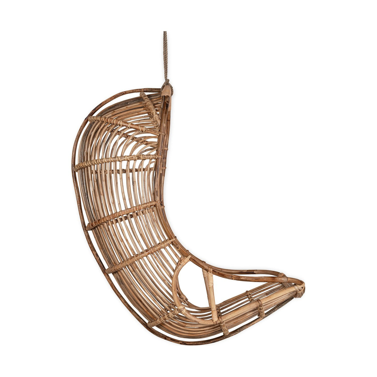 Nesari Rattan Hanging Chair - Natural