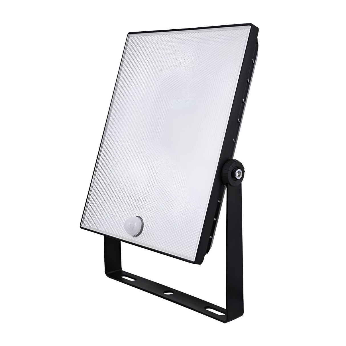 LED Security Light With Sensor 50W - Black