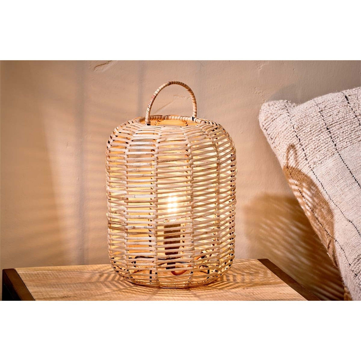 Noko Extra Small Rattan Table Lamp - Natural