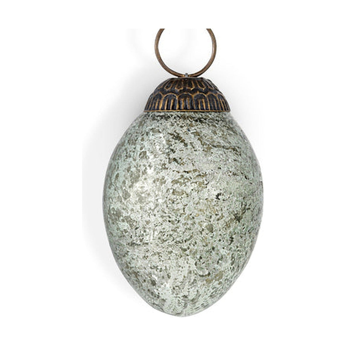 Andai Egg Easter Decoration - Antique Teal - Set of 4