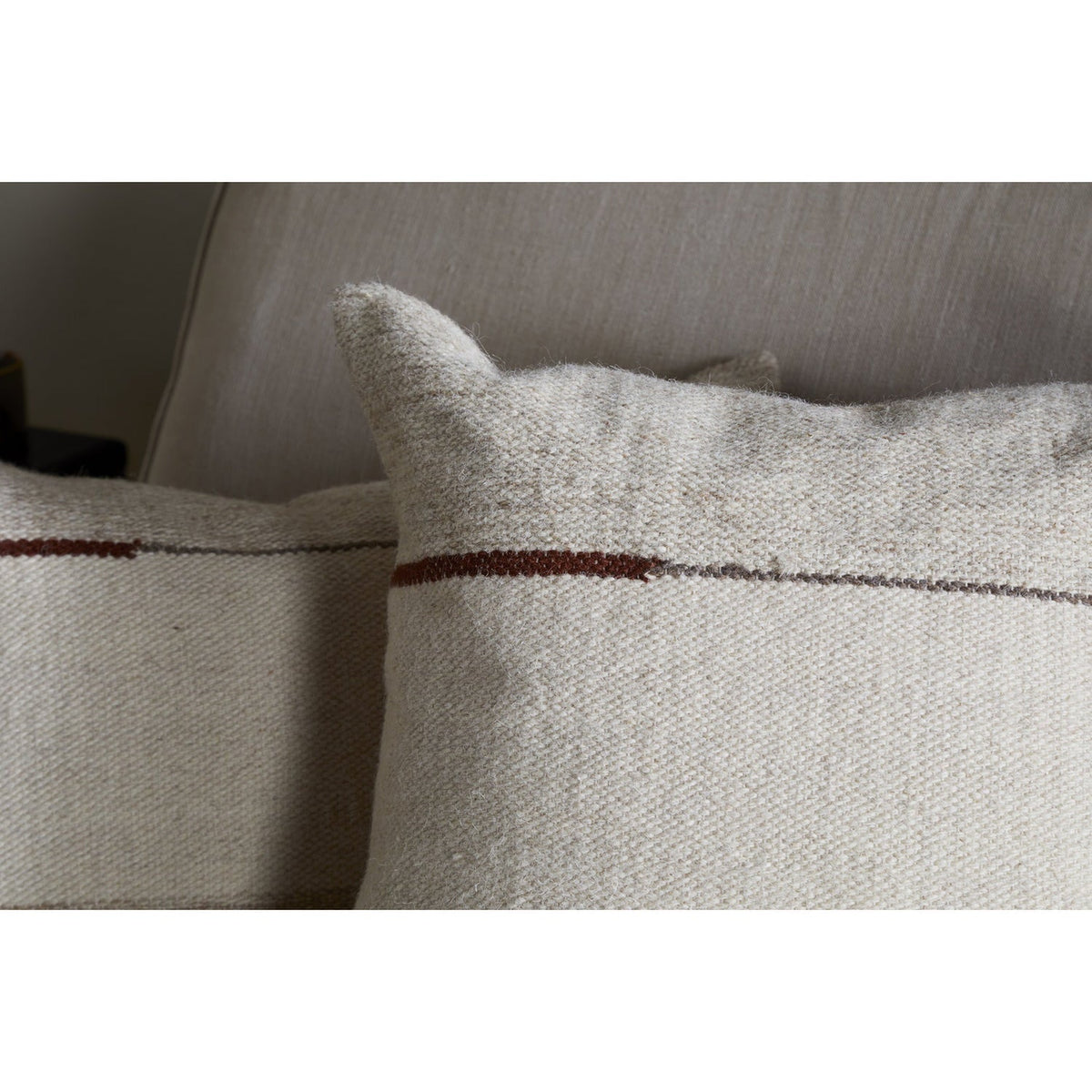 Tamil 50 x 50cm Wool Cushion Cover - Natural