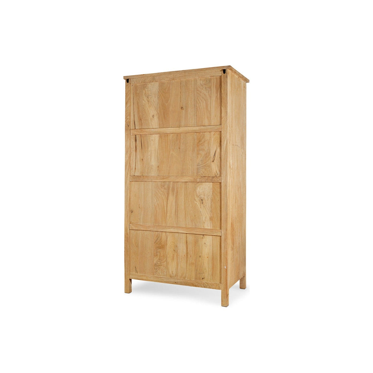 Vivan Grooved Wardrobe - Natural