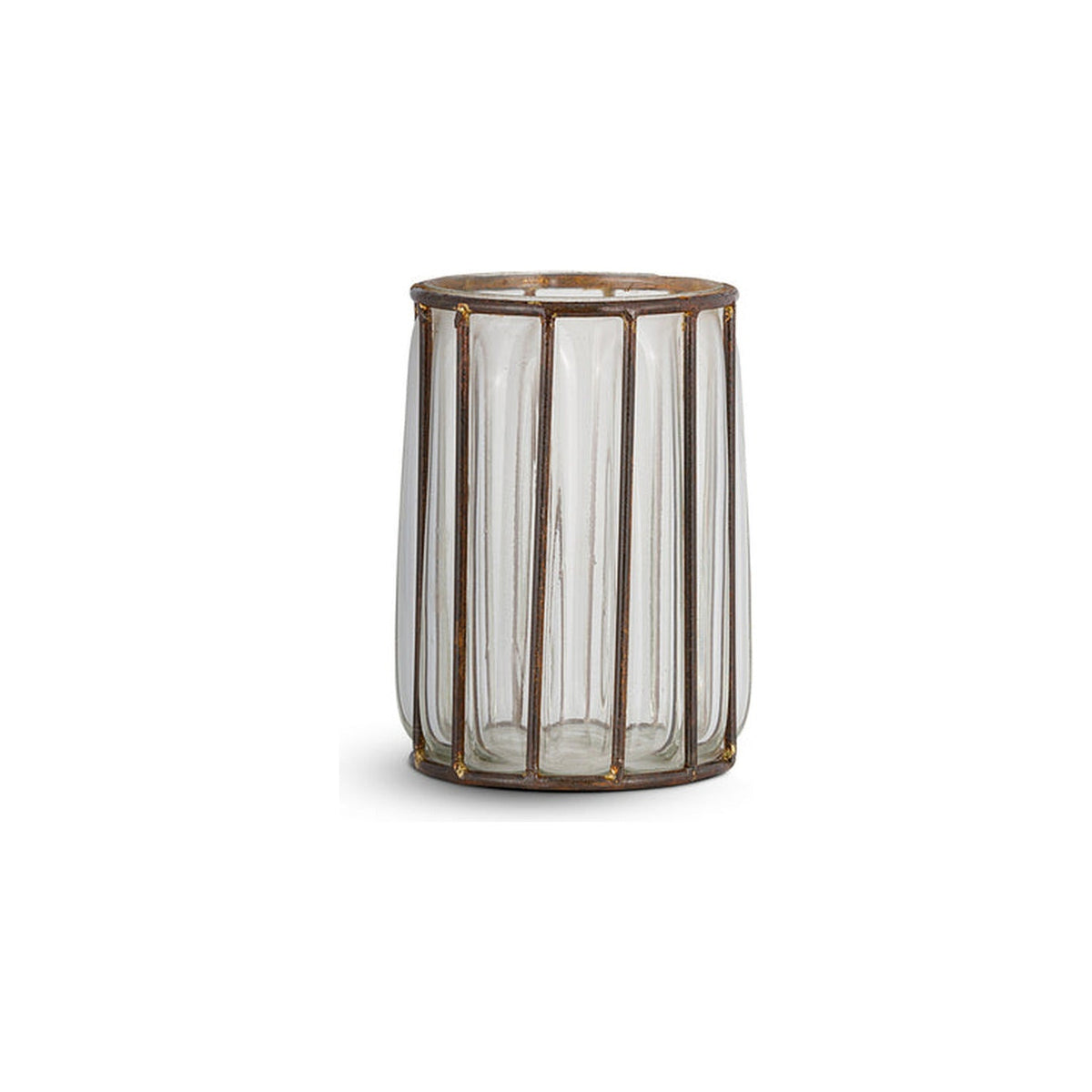 Hava Large Glass Lantern - Clear